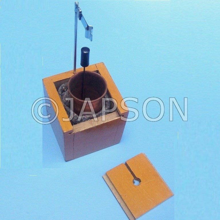 Calorimeter Copper with Wooden Box & Stirrer Calorimeter Copper with Wooden Box & Stirrer